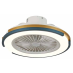Ανεμιστήρας Οροφής Τηλεχειριζόμενος Helvia και LED Φωτισμός 35W Λευκό | Lineme | 02-00186